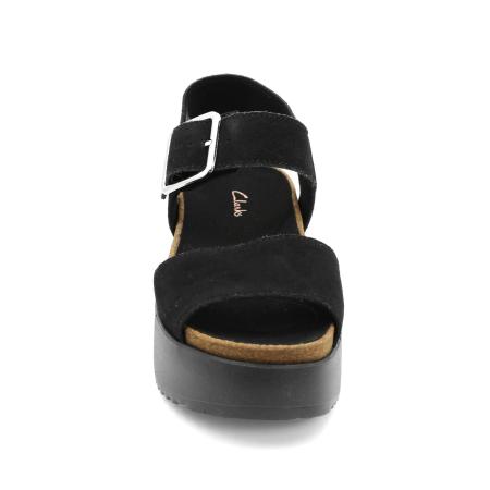 Женские сандалии Clarks Botanic Strap 26147699, черные Женские сандалии Clarks Botanic Strap 26147699, черные