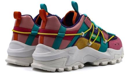 Женские кроссовки United Colors of Benetton Chunky Sole BTW127216, мультиколор