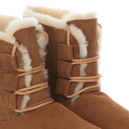 Женские полусапоги из овчины (угги) EMU Australia Illawong W11657, коричневые