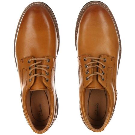 Мужские полуботинки Clarks Batcombe Hall 26141022, коричневые