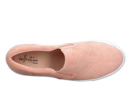 Женские слипоны Clarks Glove Puppet 26142371, розовые