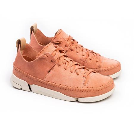 Женские кроссовки Clarks Trigenic Flex. 26139147, коралловые