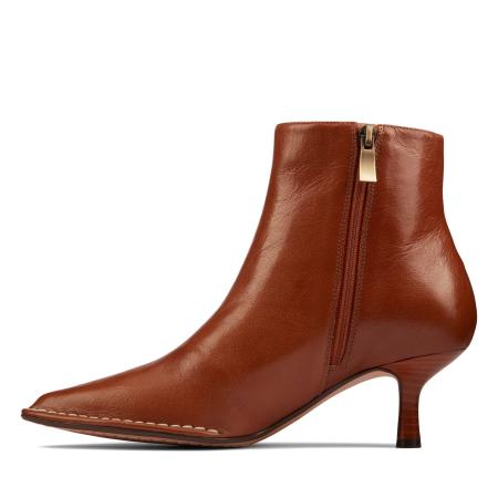 Женские ботильоны Clarks Thorna55Stitch 26161313, коричневые