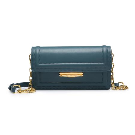 Женская сумка клатч Kelly Kross GEOMETRIDE KK1805-6, синяя