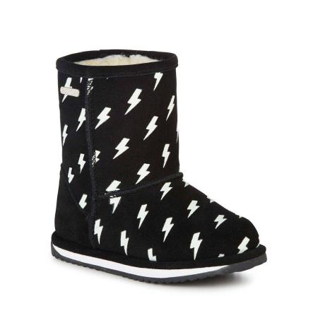 Детские сапоги EMU Australia Lightning Bolt Brumby K12102, черные