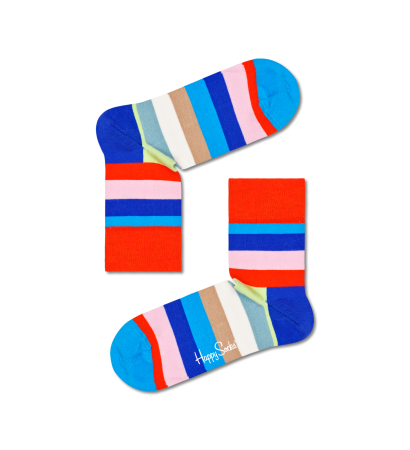 Stripe Half Crew Sock STR13
