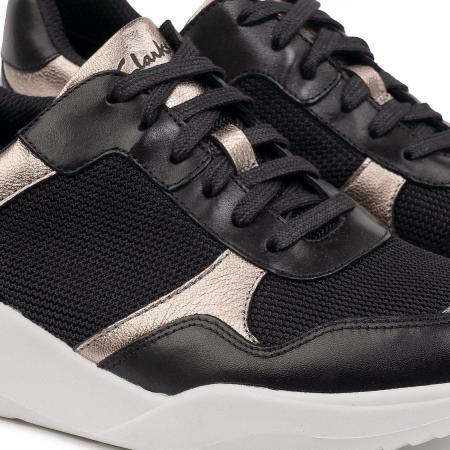 Женские кроссовки Clarks Sift Lace 26147207, черные
