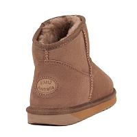 Aarons W13071 - Женские полусапоги из овчины (угги) EMU Australia, коричневые Aarons W13071 - Женские полусапоги из овчины (угги) EMU Australia, коричневые