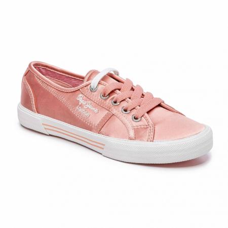 Женские кеды Pepe Jeans London ABERLADY PLS30816, розовые Женские кеды Pepe Jeans London ABERLADY PLS30816, розовые