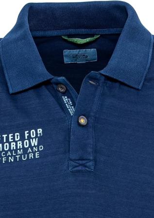 Мужское поло Camel Active GMD Polo 409865-1P19, синее