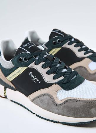 Мужские кроссовки Pepe Jeans London LONDON PRO URBAN PMS30824, серые