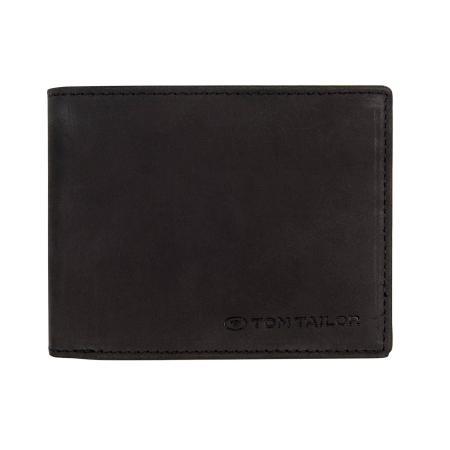 Мужской бумажник Tom Tailor Bags RON, Horizontal wallet 25308, черный