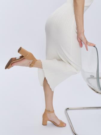 Женские туфли с открытым мыском/закрытой пяткой Clarks Clarks Deva Mae 26171972, коричневые