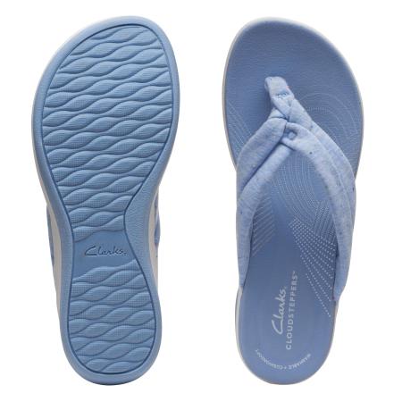 Женские вьетнамки Clarks Clarks Arla Kaylie 2 26172469, голубые