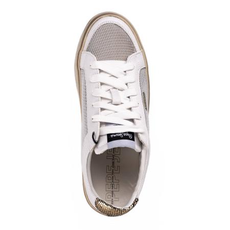 Женские кеды Pepe Jeans London CHELSEA MESH PLS30977, белые