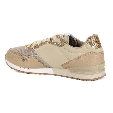 Женские кроссовки Pepe Jeans London LONDON W QUEEN PLS31379, бежевые