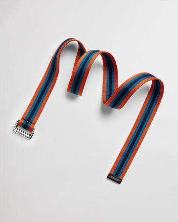 Мужской ремень Gant RUGBY STRIPE WEBBING BELT 9940062, оранжевый
