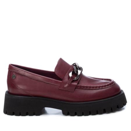 Женские лоферы CARMELA LEATHER LADIES SHOES 160358, бордовые