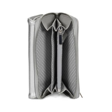 Женский кошелек ARA Bags Bari 16-20619, серебряный