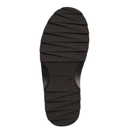 Женские уличные тапочки EMU Australia Slipper Sharky Adventure Scuff W13239, черные