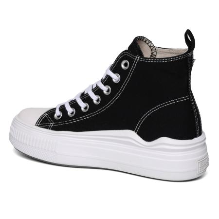 Женские высокие кеды British Knights KAYA FLOW MID B51-3734-01, черные