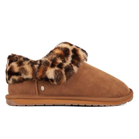 Женские полусапоги из овчины (угги) EMU Australia Slipper Baia Bow W13210, коричневые