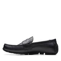 Oswick Bar 26166673 - Мужские мокасины Clarks, черные