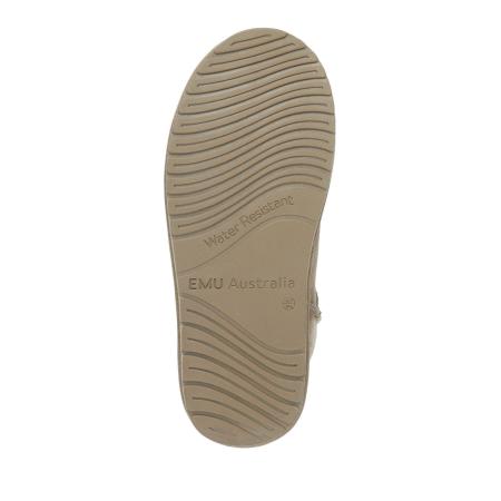 Женские ботинки из овчины (угги) EMU Australia Stinger Micro W10937 (жен. полусапоги из овчины (у W10937, коричневые