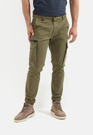 Мужские брюки Camel Active Cargo Tapered Fit 476215-8F26, оливковые
