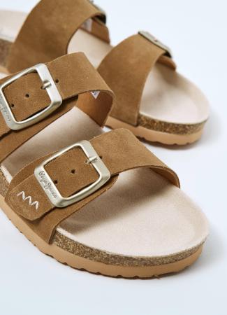 Женские сланцы Pepe Jeans London OBAN BASIC s_PLS90564, коричневые