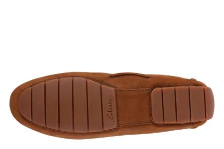 Женские мокасины Clarks C Mocc Boat2 26156425, коричневые