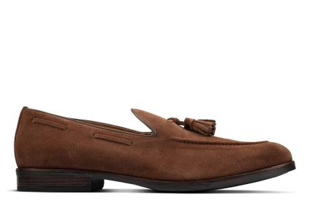 Мужские лоферы Clarks CitiStrideSlip 26160097, коричневые