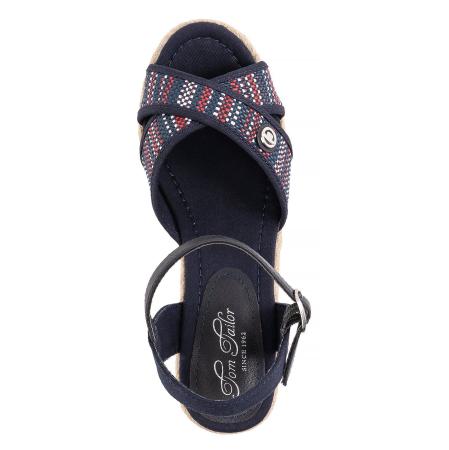 Женские босоножки Tom Tailor Shoes 6990910, синие Женские босоножки Tom Tailor Shoes 6990910, синие