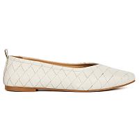44405128-1000 - Женские балетки Bugatti, белые  44405128-1000 - Женские балетки Bugatti, белые