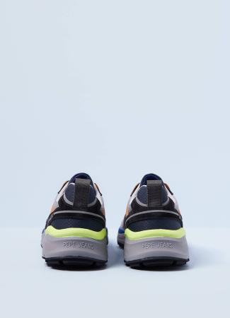 Мужские кроссовки Pepe Jeans London TRAIL LIGHT URBAN 21 PMS30778, серые