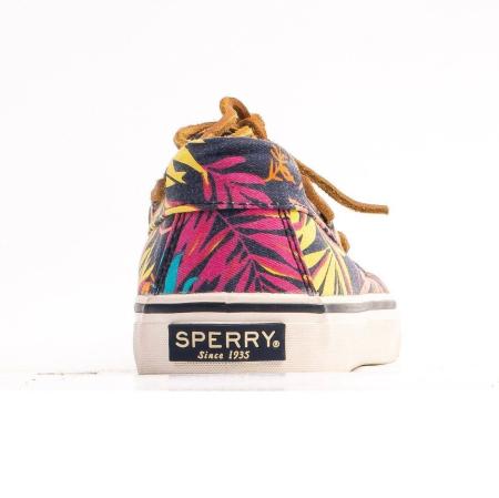 Женские топсайдеры Sperry Top-Sider Bahama Seaweed Print STS94718, розовые