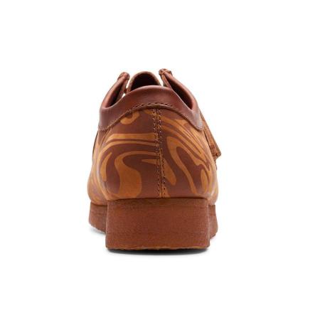 Мужские полуботинки Clarks WallabeeWW Lo 26147073, коричневые