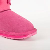 Wallaby Mini Play K12748 - Детские ботинки из овчины (угги) EMU Australia, розовые