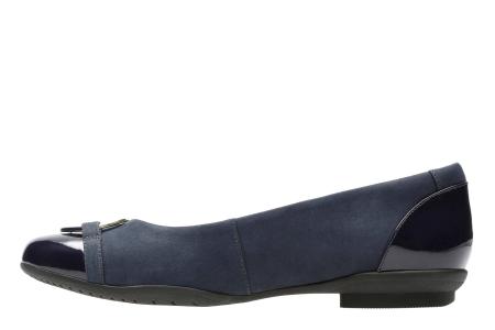Женские балетки Clarks Neenah Vine 26132459, синие