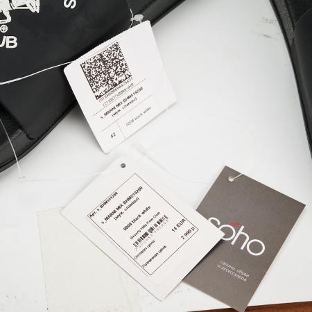 Мужские сланцы Beverly Hills Polo Club MARNI MIX BHM519200, черные