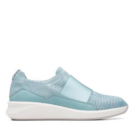 Женские кроссовки Clarks Un Rio Knit 26166309, голубые