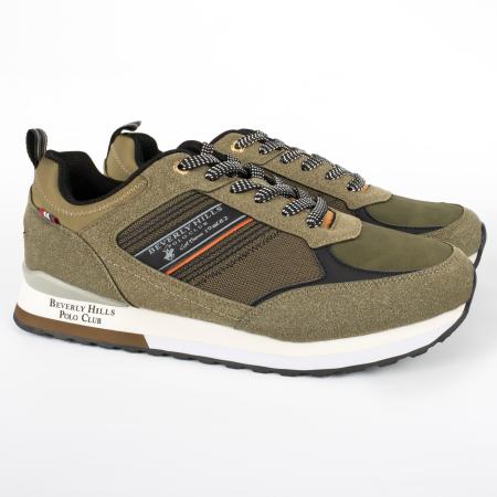 Мужские кроссовки Beverly Hills Polo Club BEVERLY MIX BHM523100, хаки