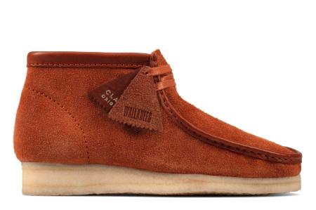 Мужские ботинки Clarks Wallabee Boot 26154818, коричневые