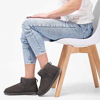 Stinger Micro W10937 (жен. полусапоги из овчины (у W10937 - Женские угги EMU Australia, серые