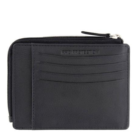 Мужской чехол для карт Braun Buffel CARDIFF Card case + zip 8CS 89149, черный