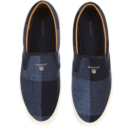 Мужские слипоны Gant HERO 18678387, синие Мужские слипоны Gant HERO 18678387, синие