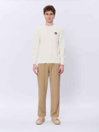 Мужской джемпер Gant COTTON C-NECK 8050185, белый