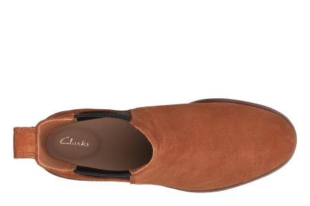Женские челси Clarks Clarkdale Arlo 26154716, коричневые