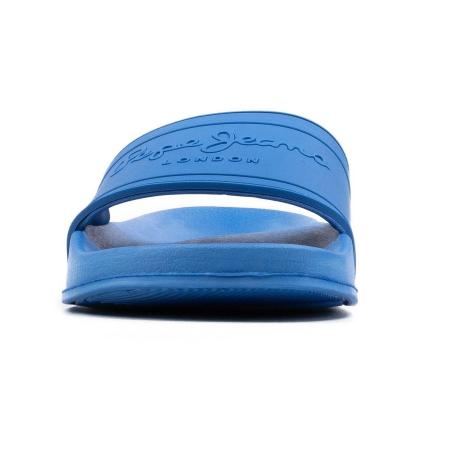 Женские сланцы Pepe Jeans London SLIDER UNISEX PLS70081, синие