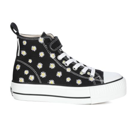 Детские высокие кеды British Knights KAYA MID B50-3726C-05, черные